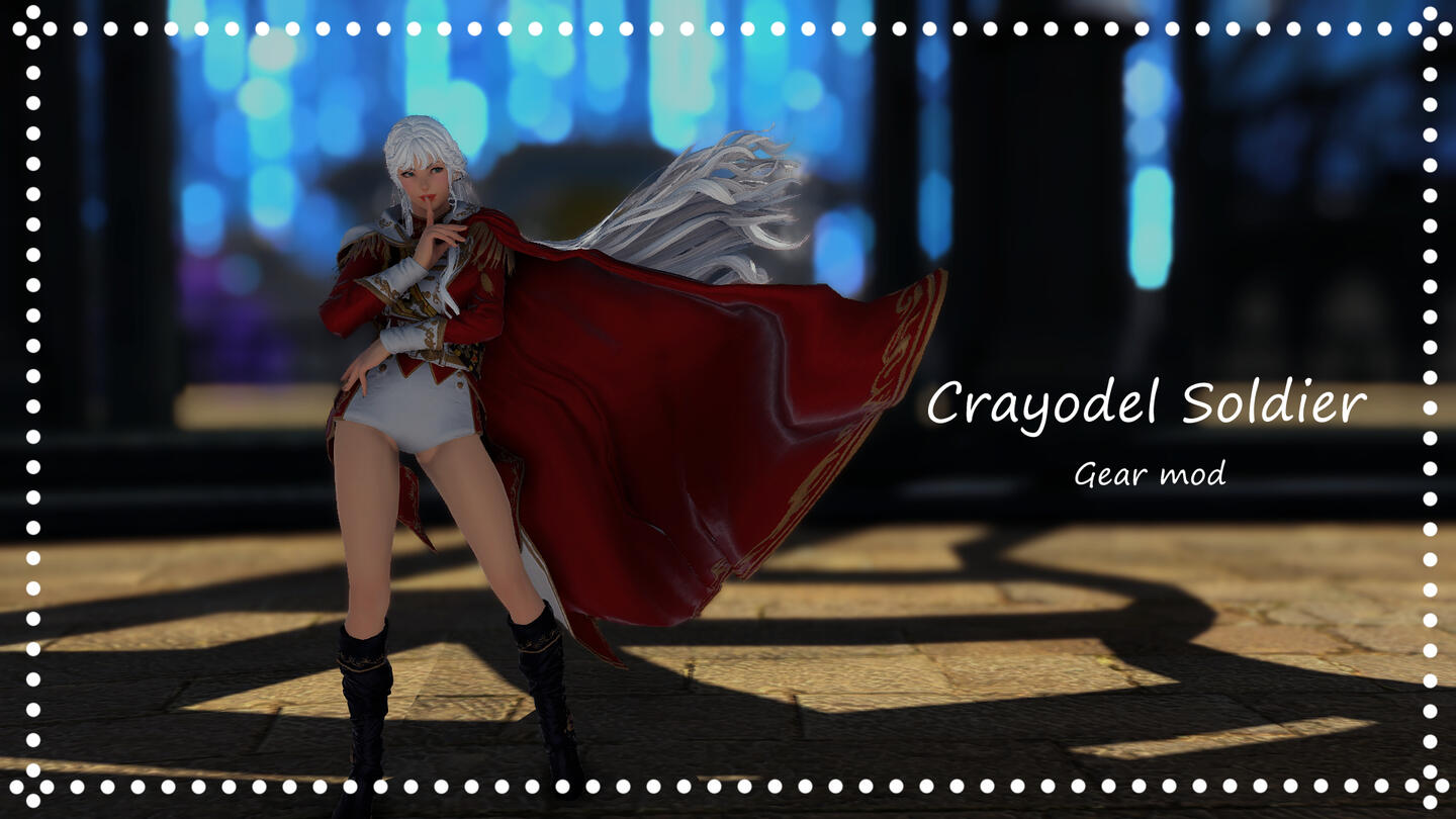 Crayodel Soldier clothing